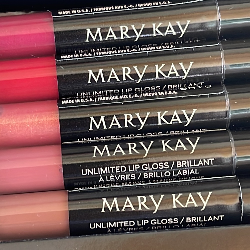 NEW 🫦Mary Kay Unlimited 👄5 Lipgloss Set💕HOST PICK💕